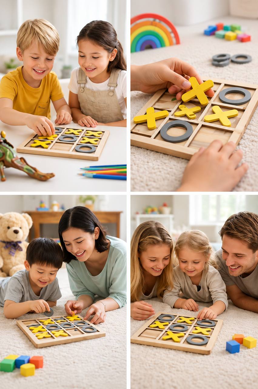 Սեղանի խաղ՝ «իքսիկ-նոլիկ», Kids & Baby — buy online on Breeze 3