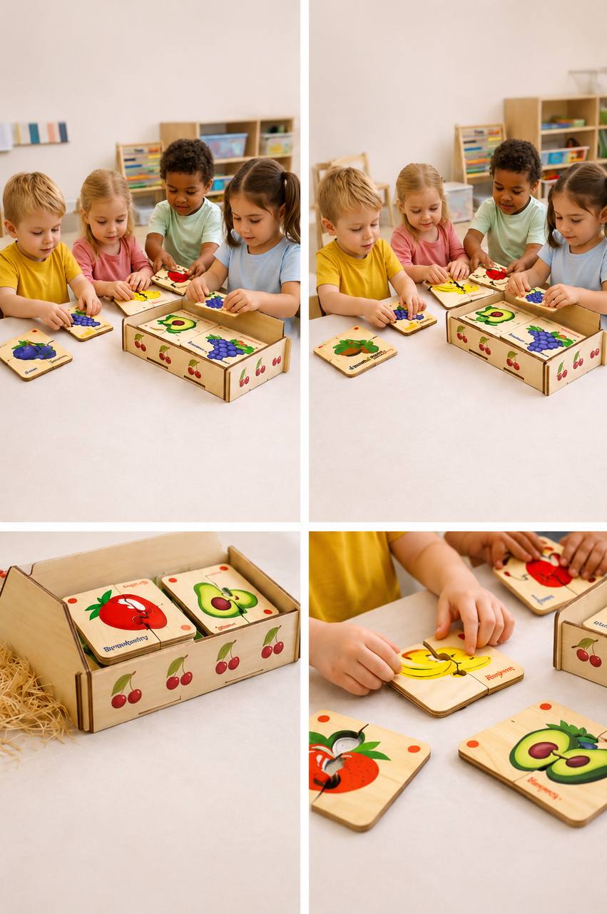 Փայտե փազլներ, Kids & Baby — buy online on Breeze 3