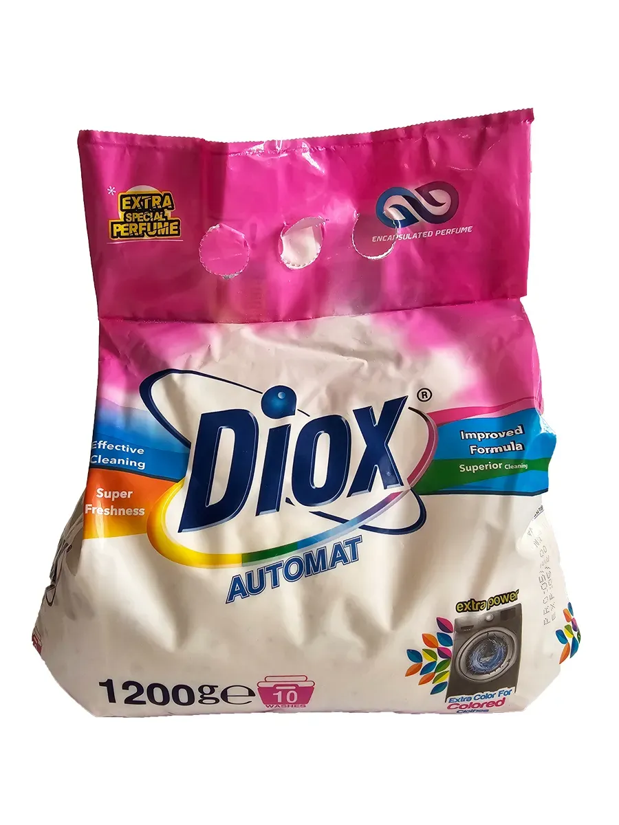 DIOX լվացքի փոշի 1.2 կգ, ավտոմատ, գունավոր հագուստի համար՝ գնել առցանց Breeze-ում