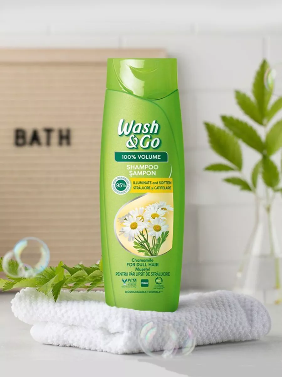 Wash and go շամպուն՝ խամրած մազերի համար, երիցուկով, 360 մլ, Տնտեսական ապրանքներ  և խնամքի պարագաներ՝ գնել առցանց Breeze-ում 2